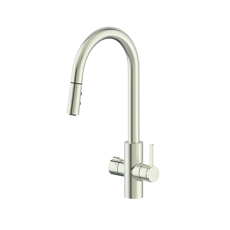 ก๊อกน้ำร้อนพร้อมสายยางดึงออก